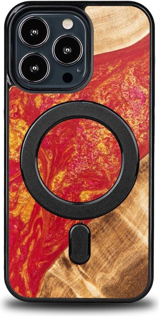 Bewood Einzigartige Hülle für iPhone 13 Pro - Neons - Paris mit MagSafe