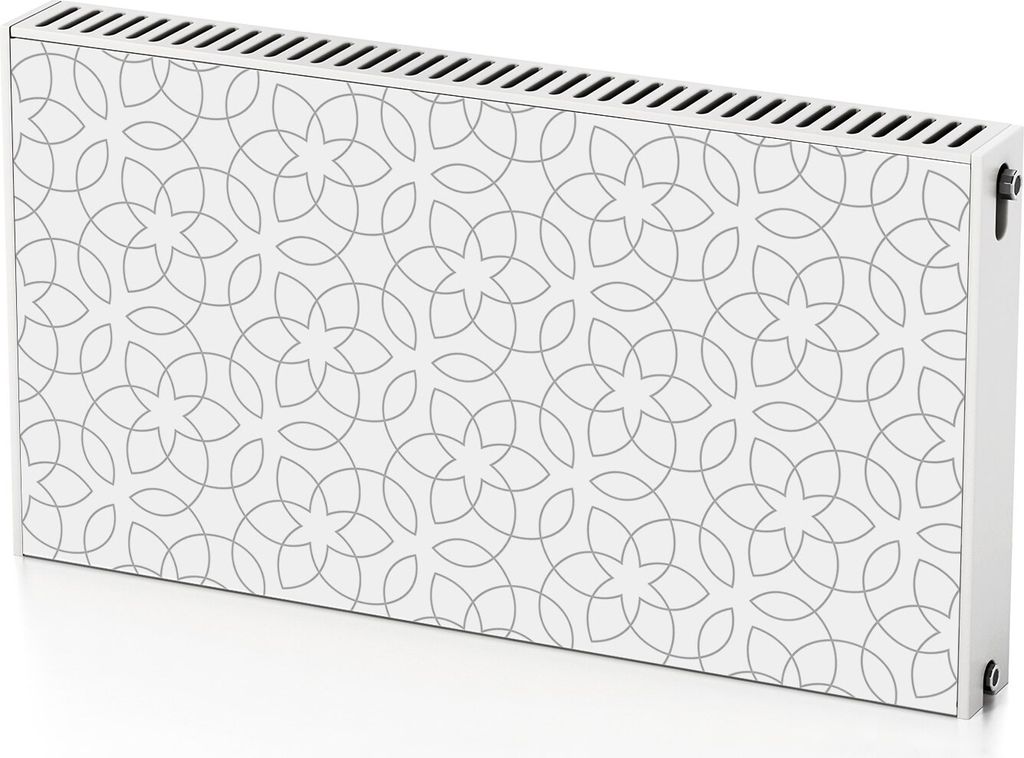 Abstraktion – Magnetische Heizkörperabdeckung – 110x60 cm – Magnet Heizkörperabdeckung – 3D Würfel – Heizkörperverkleidung – Magnet...