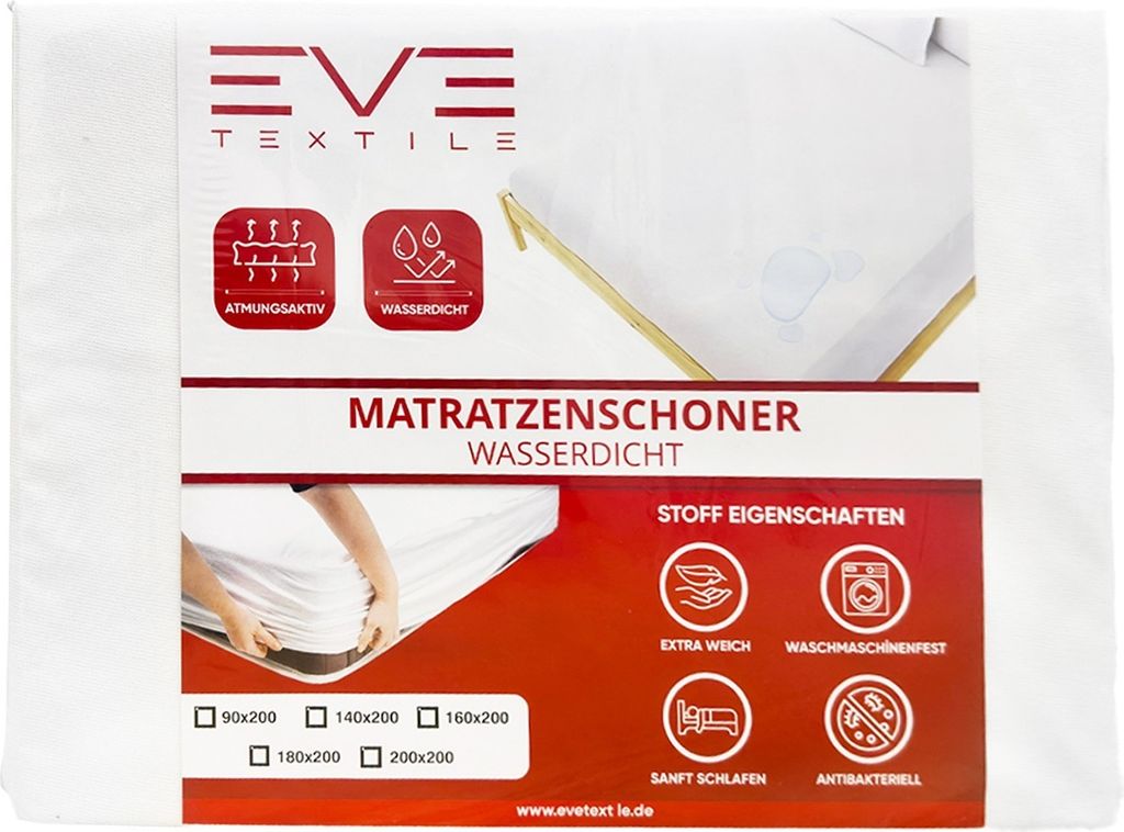 Wodoodporny ochraniacz na materac EVE Textile Zdjęcie produktu