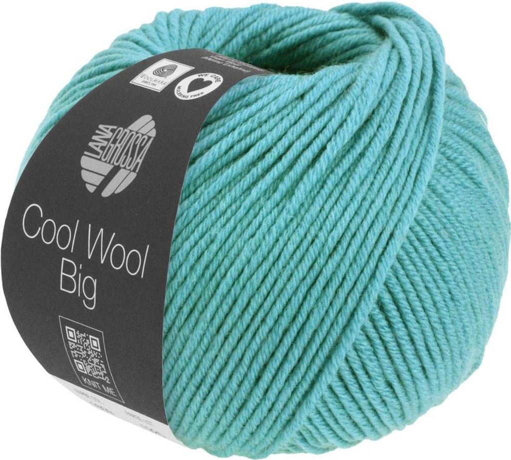 Lana Grossa - Cool Wool Big Melange 1614 türkis meliert