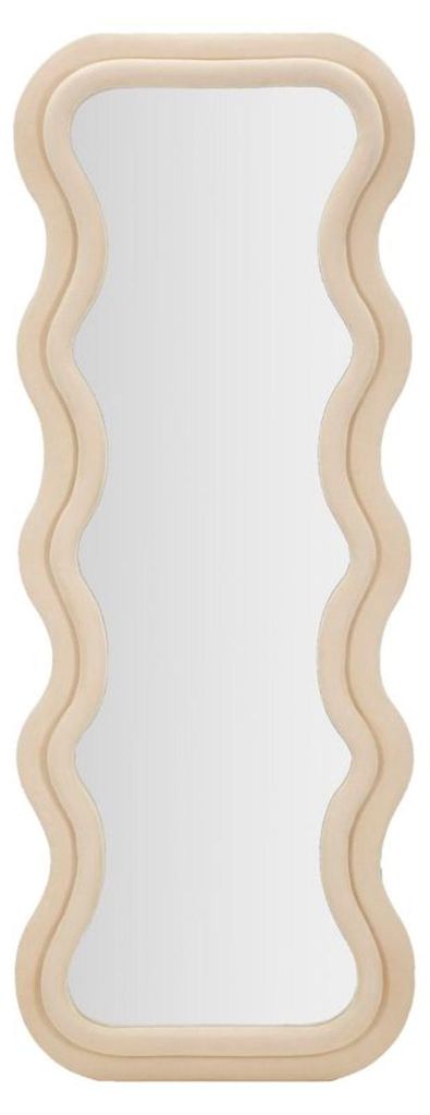 FURNLUX Espejo de pared Emily, color beige, 60 cm / Color Imagen del producto 