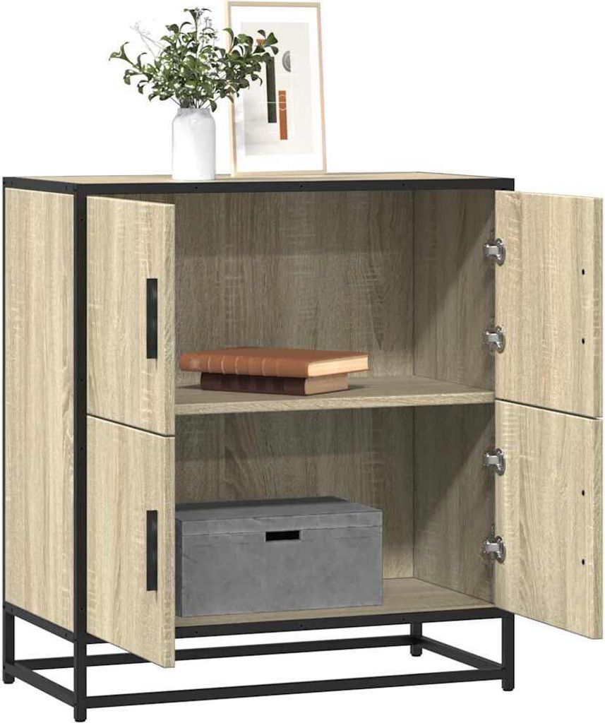 "2026 Promotion" Sideboard Wohnzimmer - Sonoma-Eiche 68x35x76 cm Holzwerkstoff - Kommoden CC30707