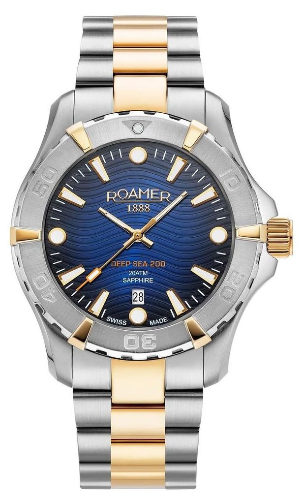 Pánské hodinky ROAMER 860833 47 45 70 v modré barvě, Obrázek produktu 