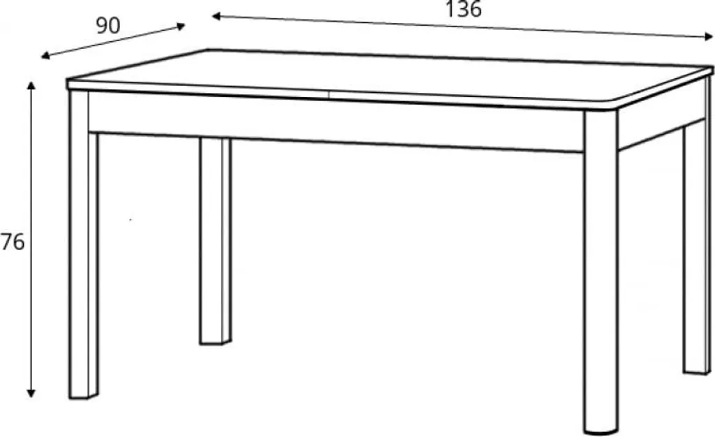 Table pliante Desjo bois 80x60 - Solution gain de place pour studio
