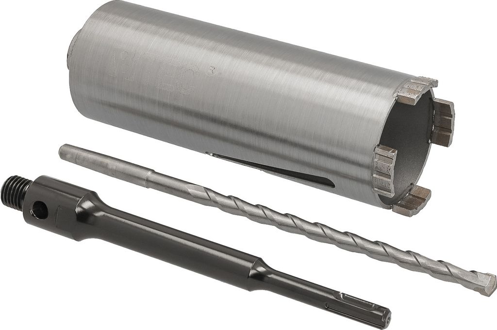Diamantbohrkrone Ø 68 mm Nutzlänge 180 mm mit SDS+-Aufnahme Produktbild 