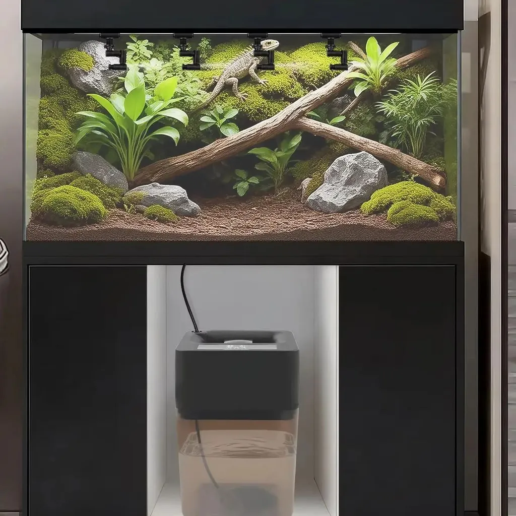 Système de brumisation 12 litres pour reptile avec buses multidirection