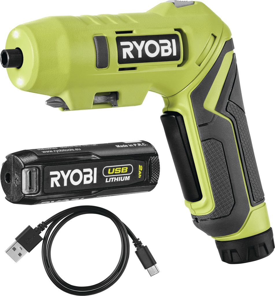 Ryobi RSDP4-120G Akku-Knickschrauber inkl. 4V 2,0 Ah Akku Produktbild 1