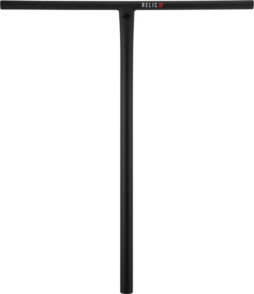 Guidon Trottinette Freestyle 650mm Relic 3 T-Bars Noir pour Pro Riders