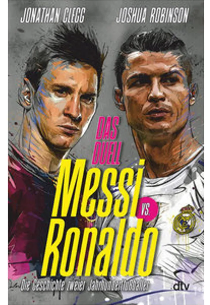 Cadeau Foot Messi vs Ronaldo - Déco Chambre Enfant et Espace Sportif Mural