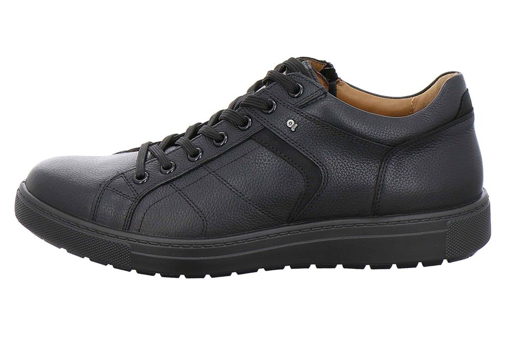 Jomos Rallye Halbschuhe in Übergrößen Schwarz 321204 290 000 große Herrenschuhe