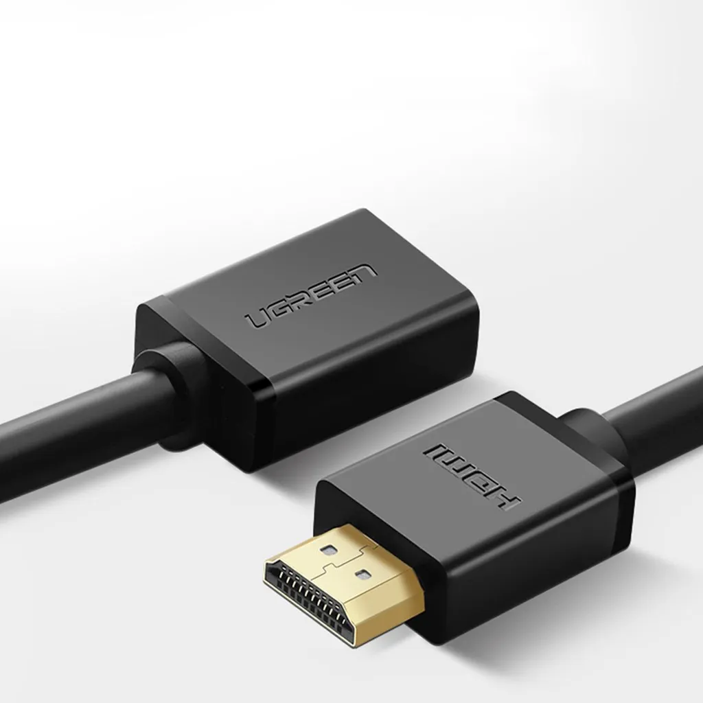 Cavo HDMI Prolunga 1m Ugreen HD107 Nero - Supporto Full HD 3D 4K - 20