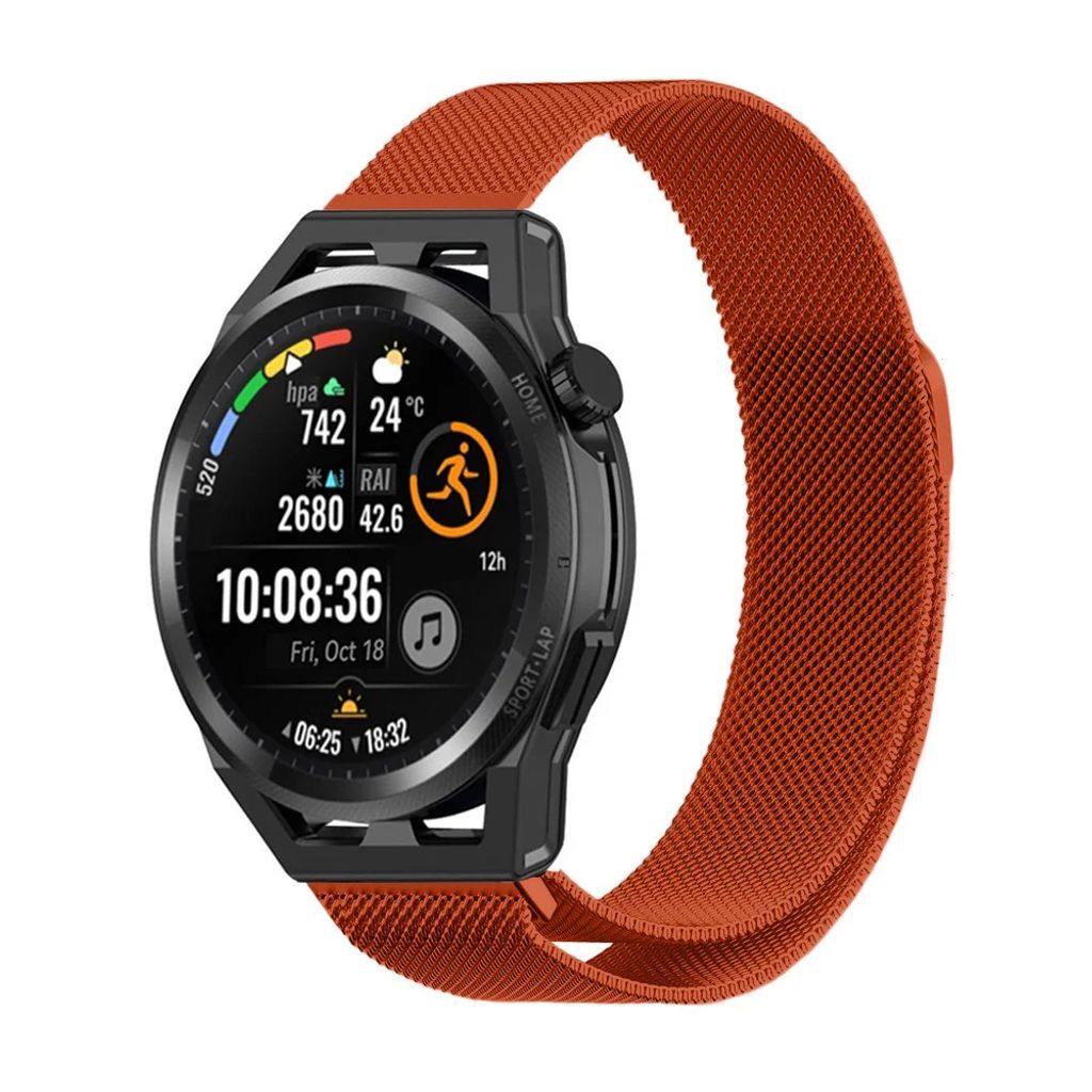 Strap-it Huawei Watch GT Milanese Armband (Orange)