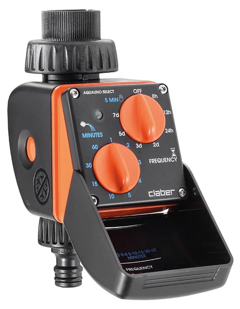 Programmateur d'arrosage Claber Aquauno Select pour balcon et potager - 4
