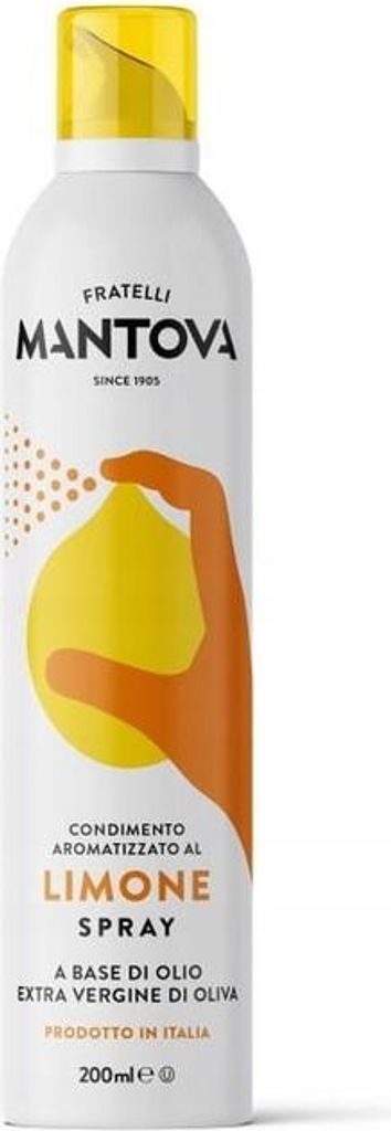 Olivenölspray mit Zitronengeschmack 200ml - Fratelli Produktbild 