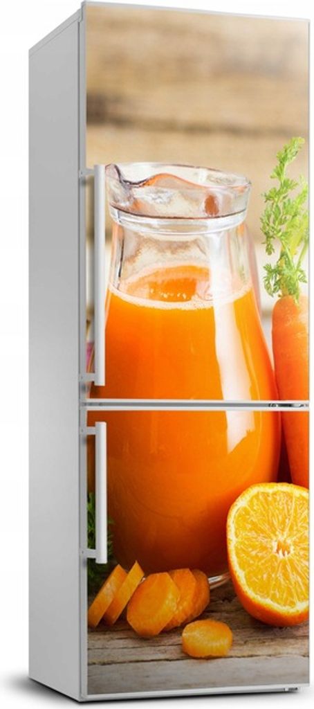 Selbstklebende Abdeckfolie Kühlschrank Aufkleber Fruchtsaft 70x190