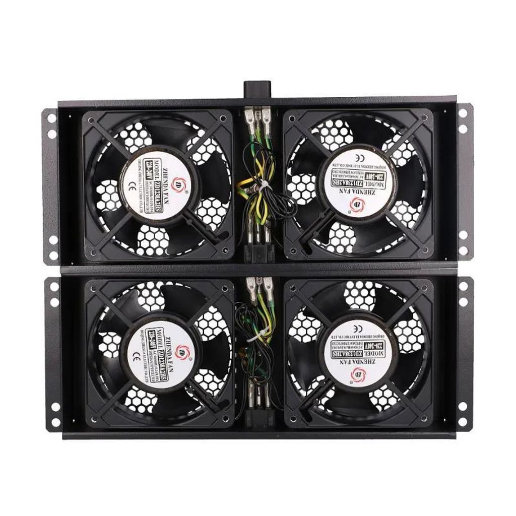 Extralink 4-ventilátorová chladiaca jednotka pre 19" Obrázok produktu 