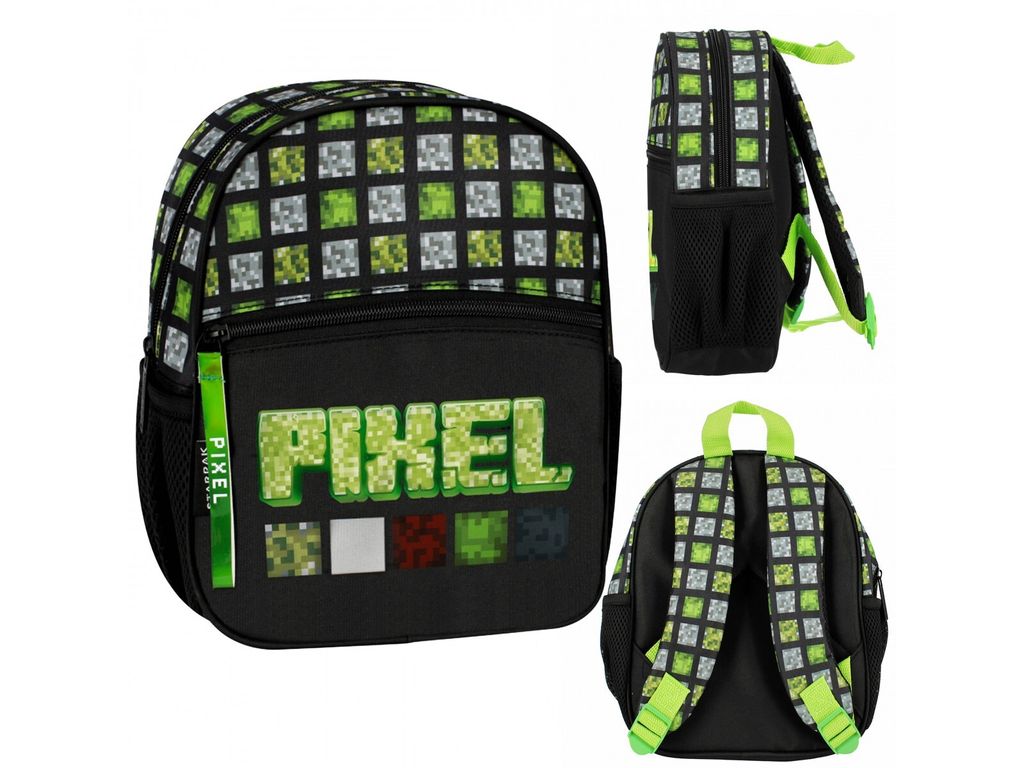 Malý školský batoh Pixel Game pre chlapca 26x23x9cm Obrázok produktu 