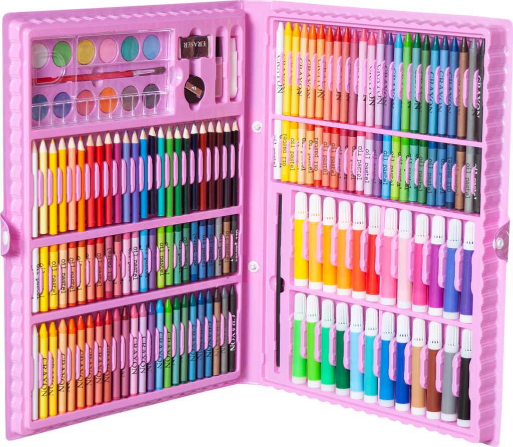 Maaleo 9174 Zestaw artystyczny Mega Art Set 168 szt. różowy Zdjęcie produktu 28