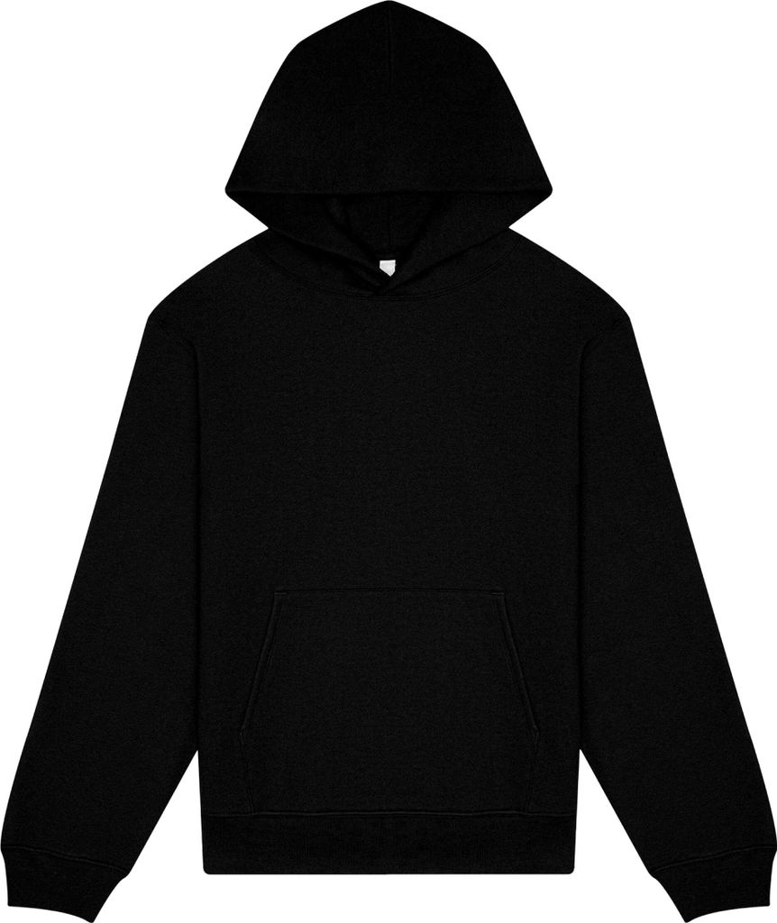 Bella + Canvas - Kapuzenpullover für Herren/Damen Uni, Zum Überziehen, Schwer BC7217 (4XL) (Schwarz)