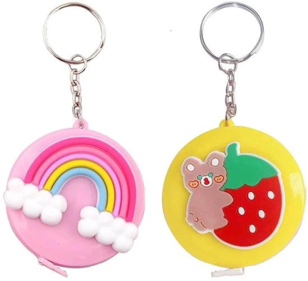 Mètre ruban de couture souple de poche mini ruban à mesurer mignon x2