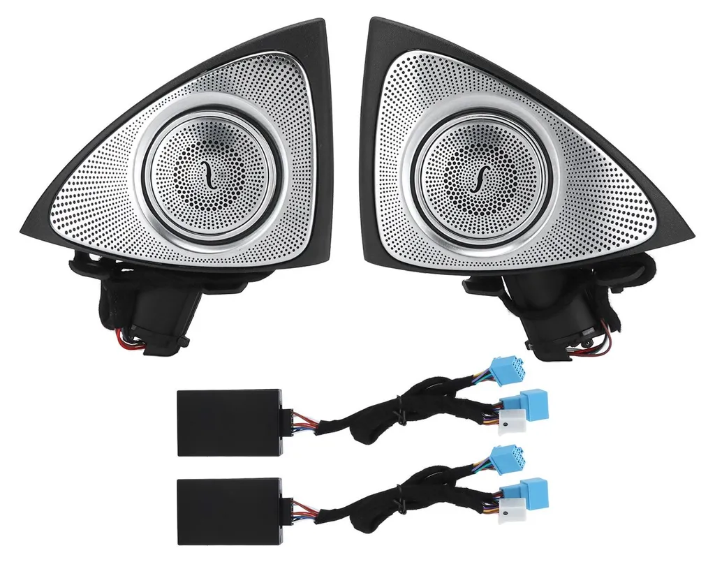 Tweeter rotatif 3D LED pour corriger le son et l'ambiance Mercedes S