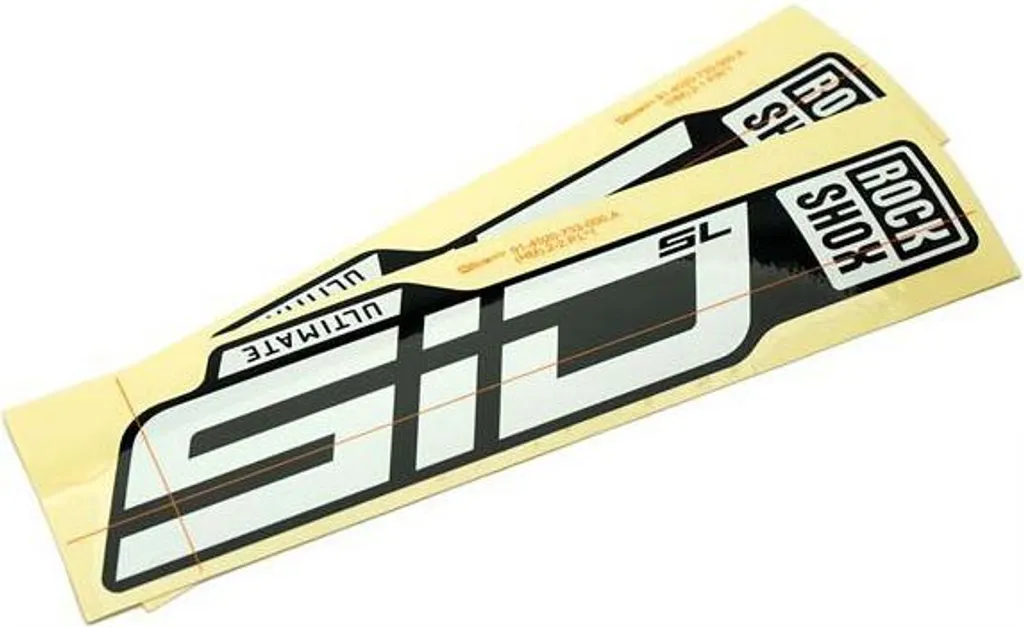 Autocollants De Fourche Rock Shox SID – Vinyle Haute Qualité, Adhésif 3M, Résistance Intempéries – Compatibles 29 Pouces