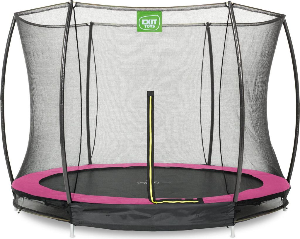 EXIT Silhouette Trampolin ø305cm, mit Sicherheitsnetz, Produktbild 
