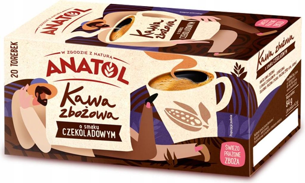 Anatol Expressowa Kawa Zbożowa O Smaku Czekoladowym 84 G Zdjęcie produktu 