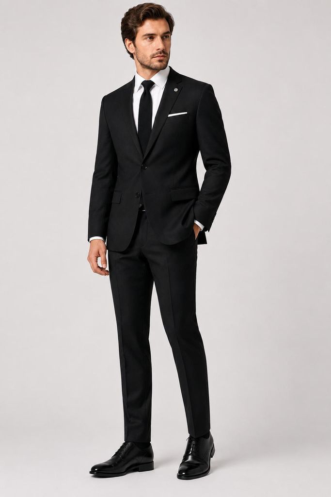Guild Herren Anzug – 2 teilig – Slim Fit, für Hochzeiten, Einladungen, den Business, besondere Anlässe – schickes, Elegantes Sakko und Hose...