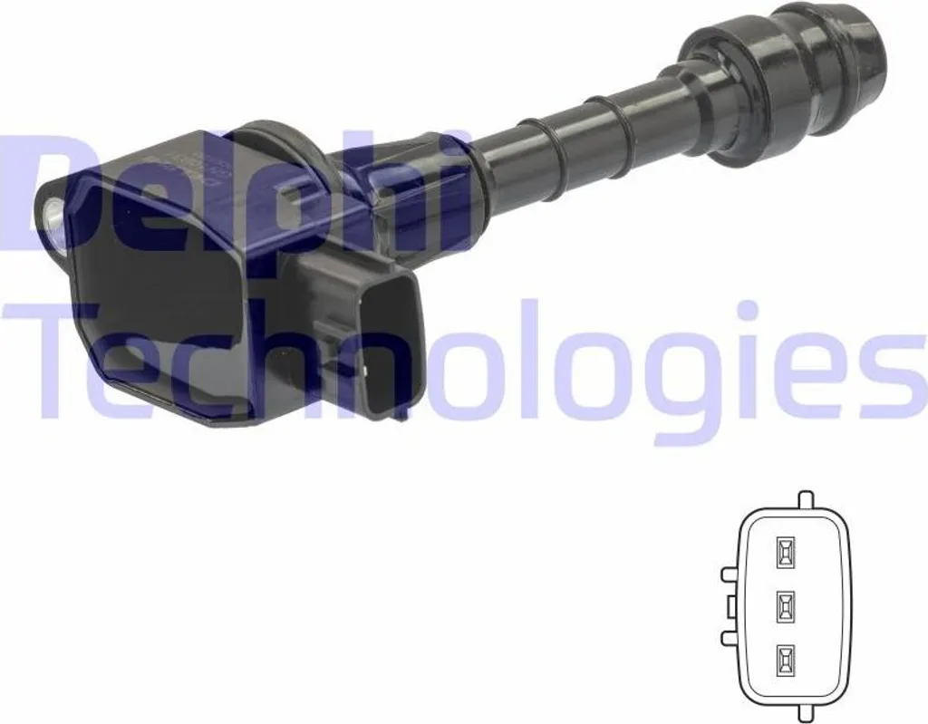 Bobine d'Allumage Delphi pour Réparer Ratés de Moteur Nissan Note Micra