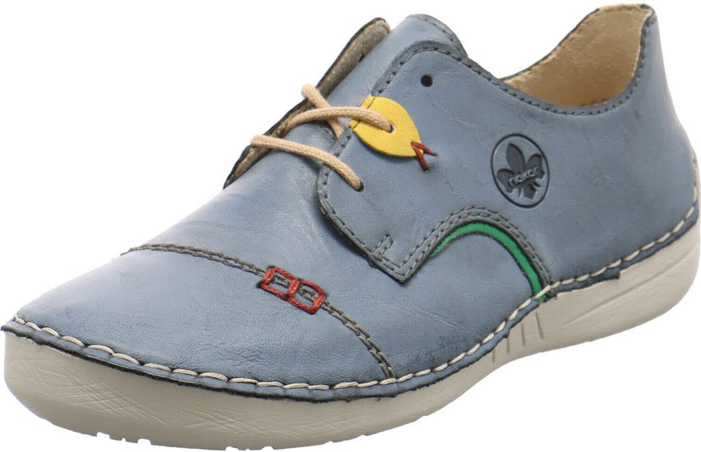 Rieker Damen Schnürschuh Halbschuh 52528, Größe:40 EU, Produktbild 63