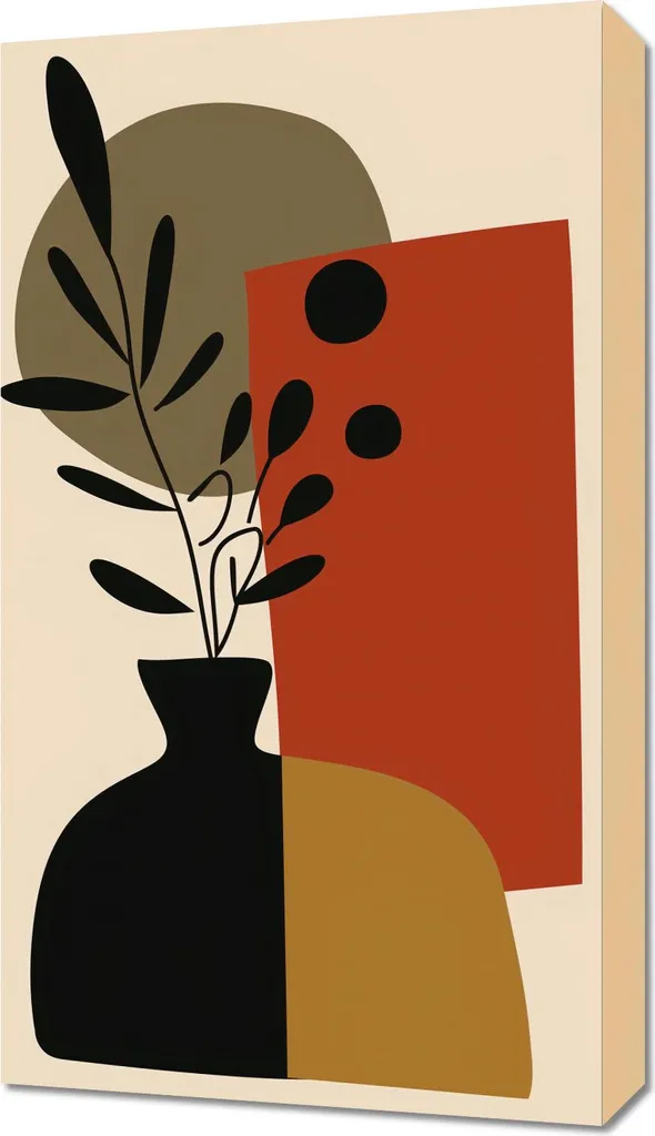 Quadro 40x70 cm Dinamica della composizione