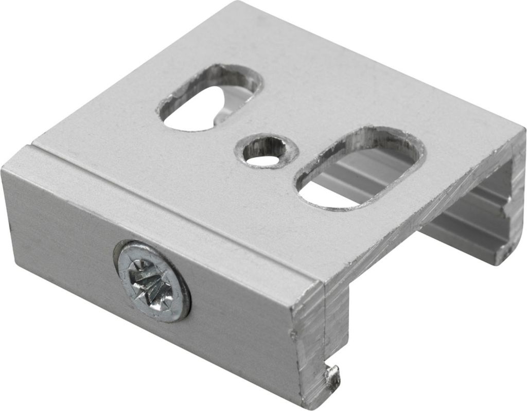 Deckenbefestigung - Nordic Aluminium GLOBAL Trac Pro Stromschienen | Silber | SKB12-1