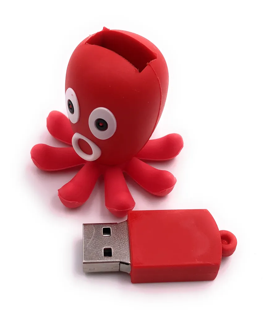 Onwomania Krake Octopus Rot Funny Chiavetta USB 16 GB USB 2.0 - 2