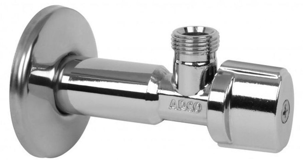 Arco Eckventil A-80 lang 1/2"x3/8", Anti-Kalk, Chrom Produktbild 