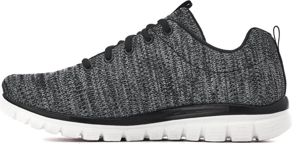 Skechers scarpe Gracefultwisted, 12614BKW Immagine del prodotto 