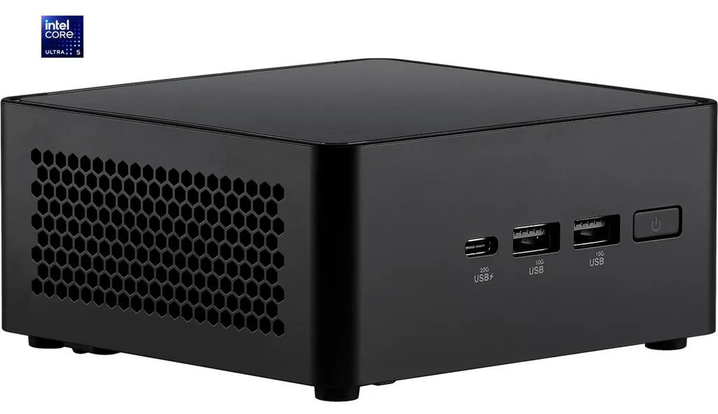 Mini PC professionnel Asus Rnuc14Rvhu500002I pour le multitâche U5