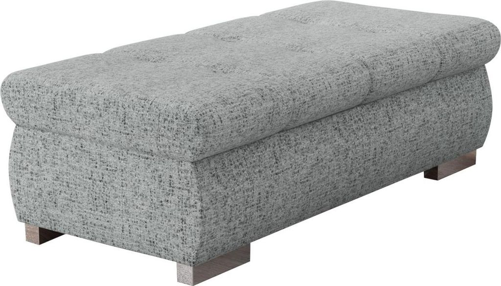 MIRJAN24 Polsterhocker Orkan Groß, Moderne Sitzhocker vom Hersteller, Holzkonstruktion, 120x60x39 cm (Farbe: Corbett 82)