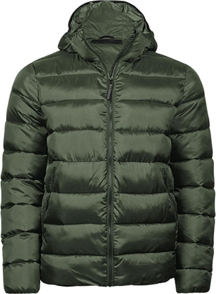 Tee Jays 9646 | Lite Hooded Jacket Wasserabweisend Uni - Farbe: Deep Green - Größe: M
