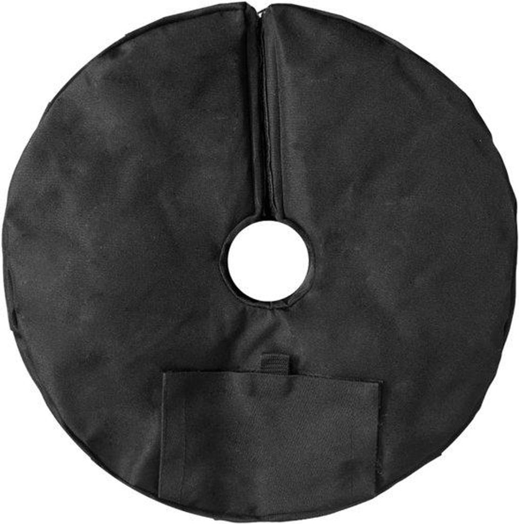 Parasolgrundplatte, 46 cm, fester Sandbeutel für Außenparasols, abnehmbarer wetterbeständiger Parasol, Outdoor-Ausrüstung für tragbare Paraplu...