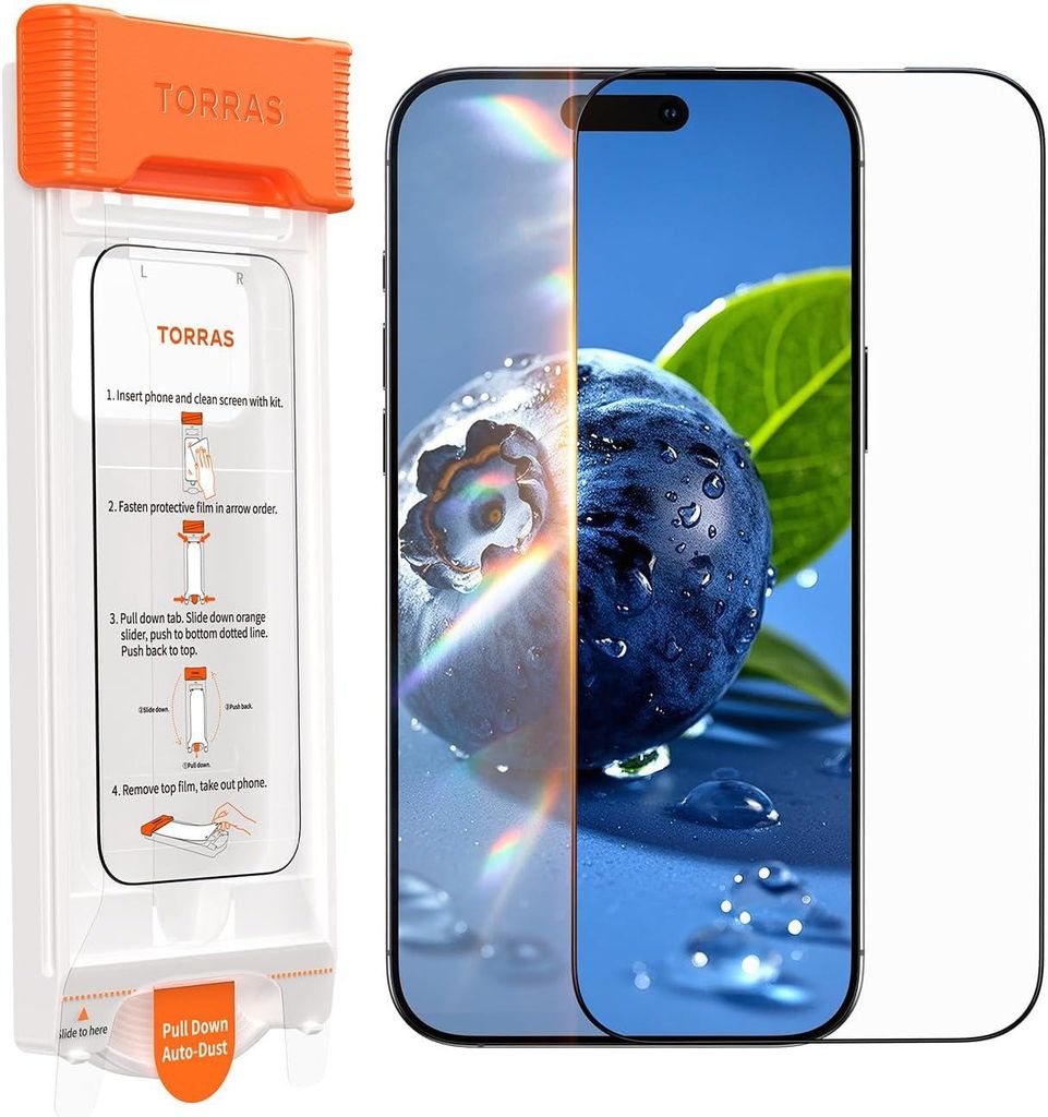 TORRAS OrigArmor für iPhone 18 Pro AR Panzerglas Produktbild 