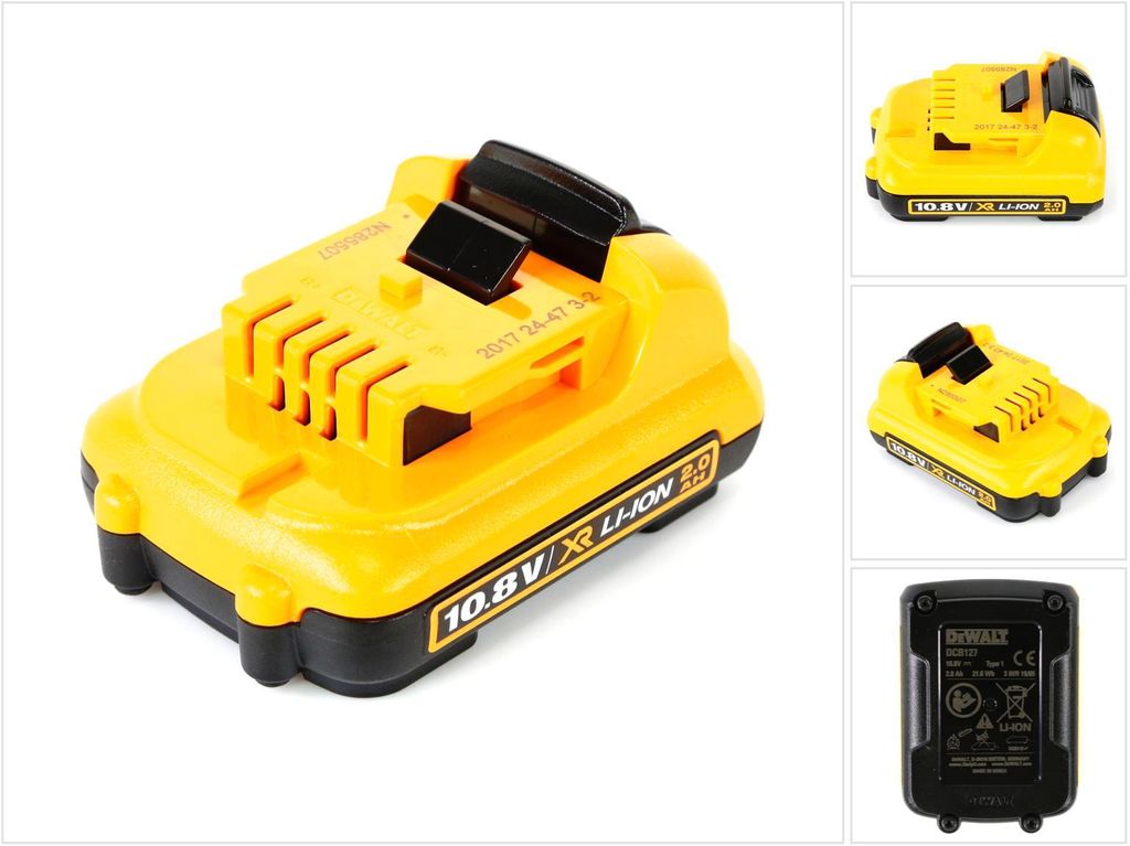 DeWALT DCB127-XJ, Bateria, Litowo-jonowa (Li-Ion), 2 Ah, Zdjęcie produktu 