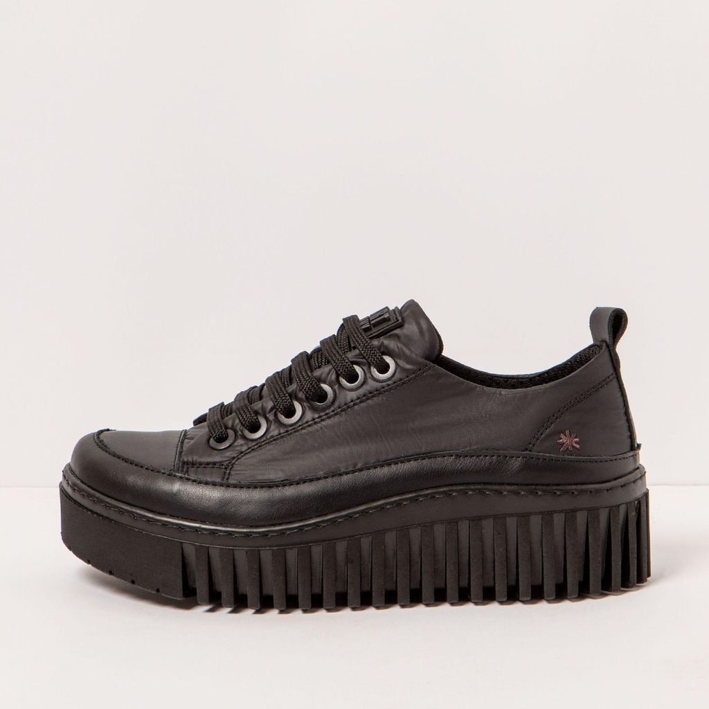 Art Schuhe Damen 1518 NYLON TOTAL BLACK/BRIGHTON Farbe Schwarz