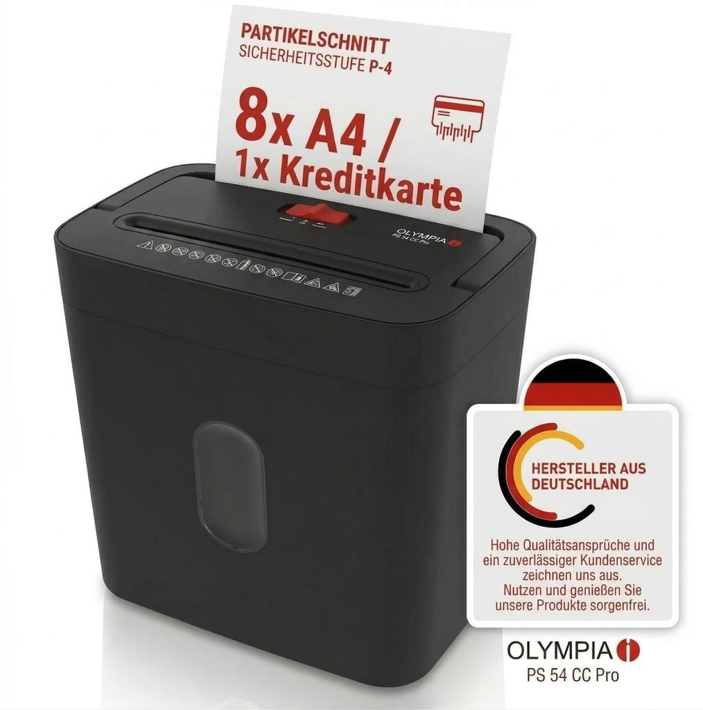 Olympia 2725 Olympia Aktenvernichter PS 54 CC Pro           Obrázok produktu 