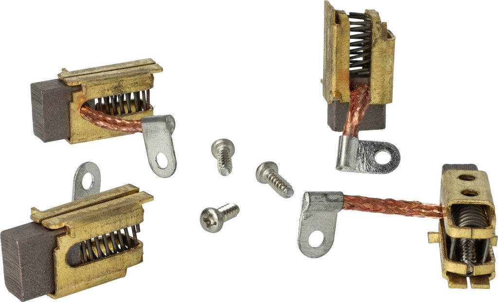 vhbw 4x Kohlebürste Motorkohle 16,2 x 15,8 x 8,9 mm kompatibel mit Dautel Ladebordwand