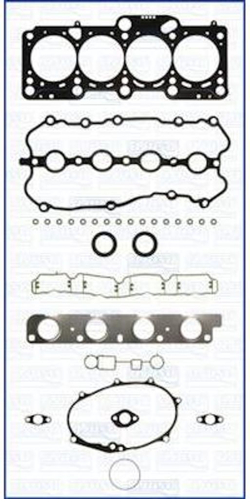 AJUSA 52270900 Zylinderkopf Dichtungssatz für VW GOLF VI (5K1) Golf V Schrägheck (1K1) Golf V Variant (1K5) SCIROCCO (137, 138) Eos (1F7, 1F8)