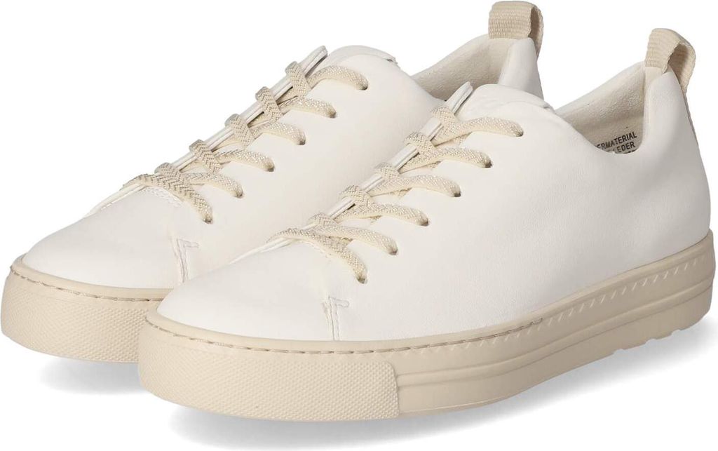 Paul GREEN Schnürhalbschuhe in beige, Gr. 7.5