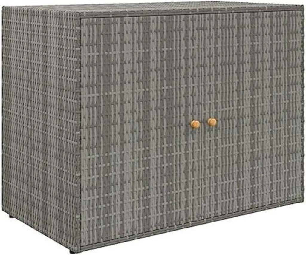 Jardinière en bois gris - Bac à fleurs extérieur robuste pour jardin