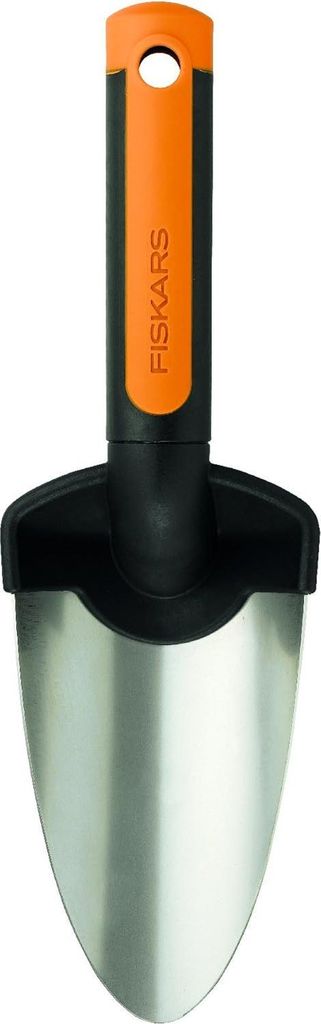 Bloemenschepchen - Länge: 26 cm - Rostfreier Stahl - Schwarz/Orange - Premium 1000726