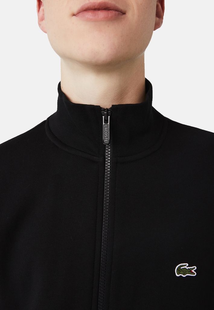 Lacoste Jacke Sweatshirt aus aufgerautem Fleece mit Produktbild 8